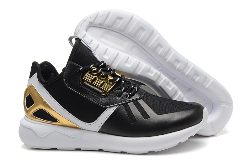 Men's/Women's Adidas Originals Tubular Running Shoes Core Black/Chalk White/Matte Copper S15-St B35639